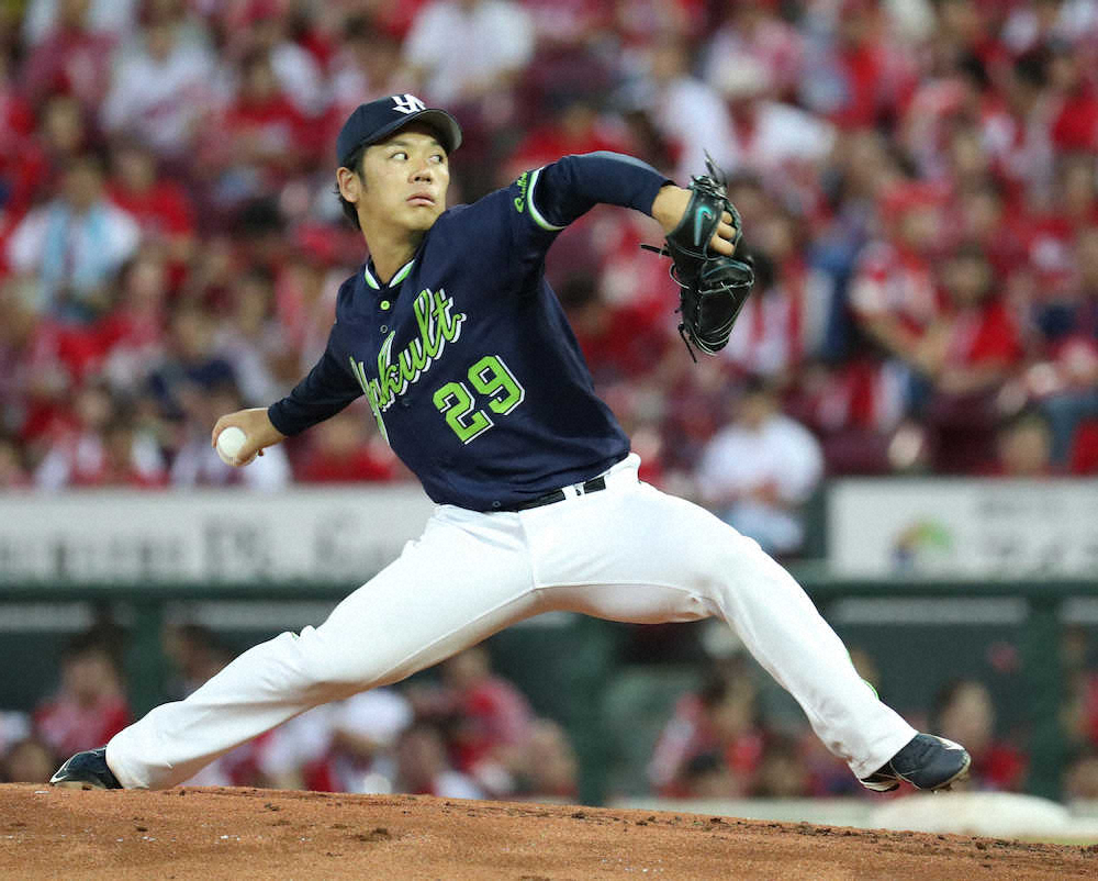 【画像・写真】ヤクルト　村上30号！10安打で3タテ阻止　広島、反撃ムードに水差す7回降雨コールド