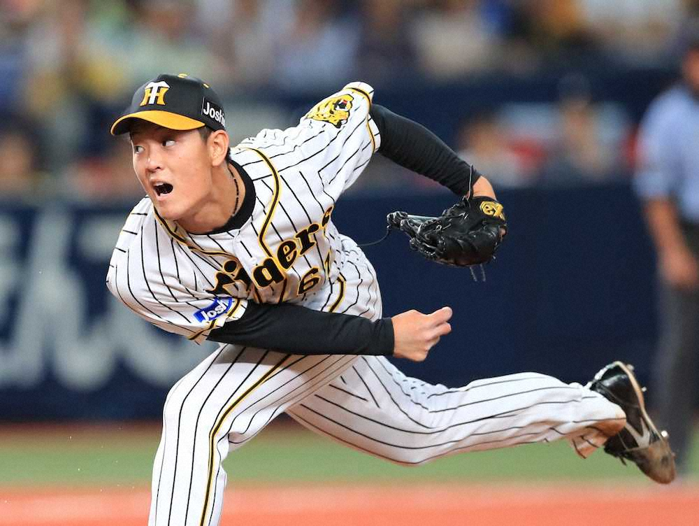 【画像・写真】阪神、同一カード3連勝！望月がプロ初勝利「野手の皆さんに助けていただいた」