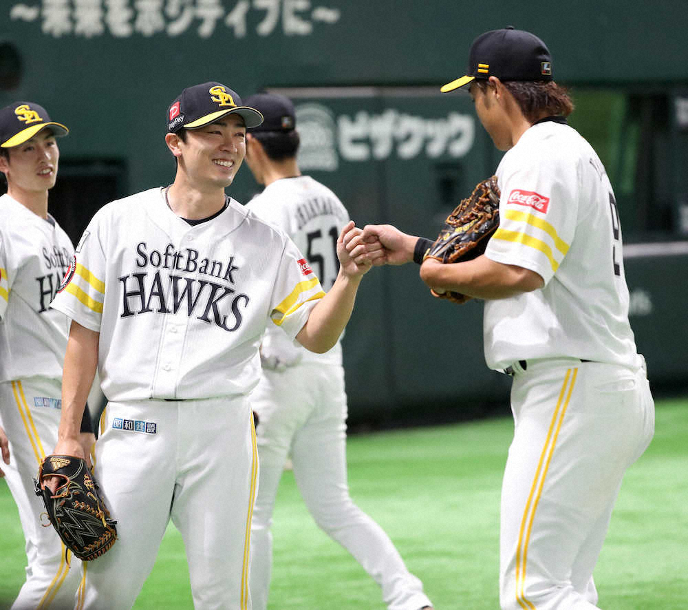 【画像・写真】ソフトB和田「逆転信じて投げた」　6回1失点で今季4勝目
