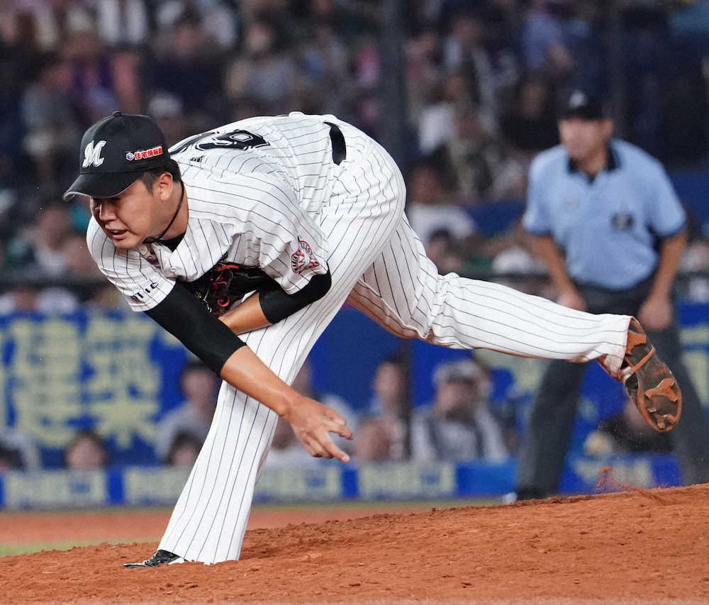 【画像・写真】ロッテ・阿部　今季初登板で無失点投球　リリーフ陣にまた新たな駒！