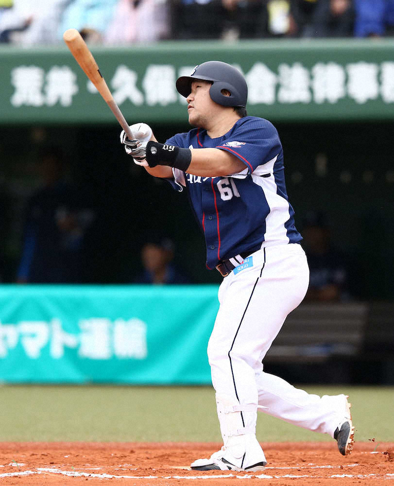 【画像・写真】西武、おかわり2発でソフトBと2・5差　天候惑わされず「意外と目がいいので」