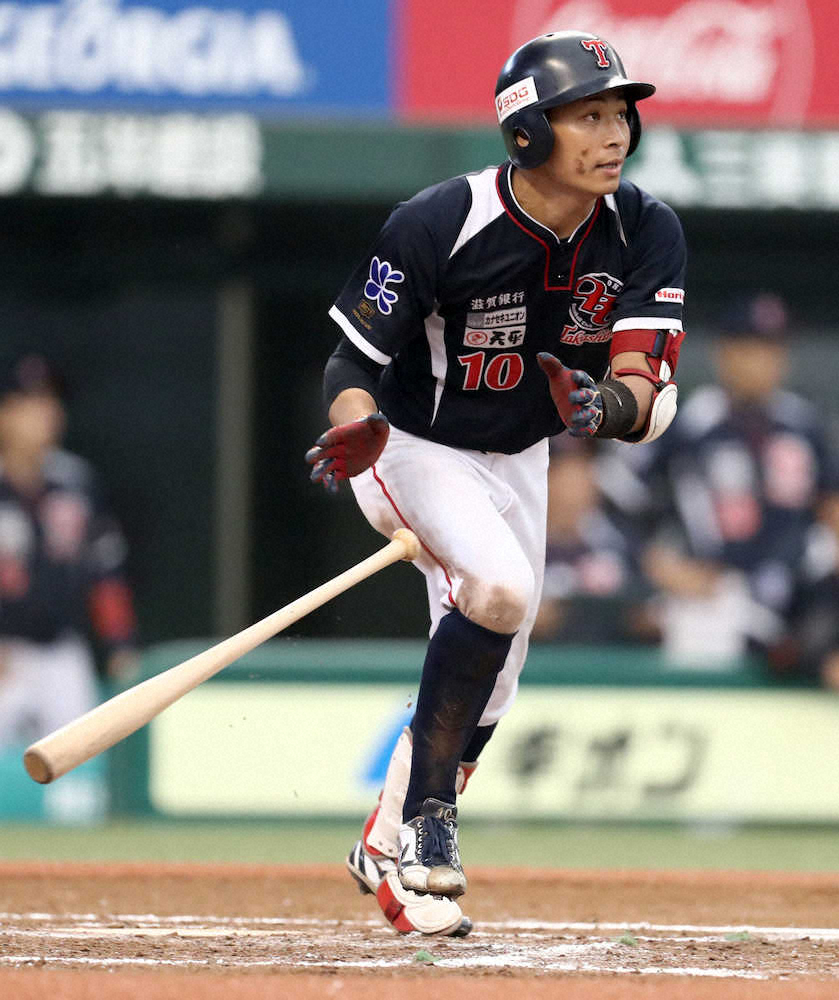 【画像・写真】OBC高島4強！新人・菅4安打　元阪神・野原監督の助言効いた