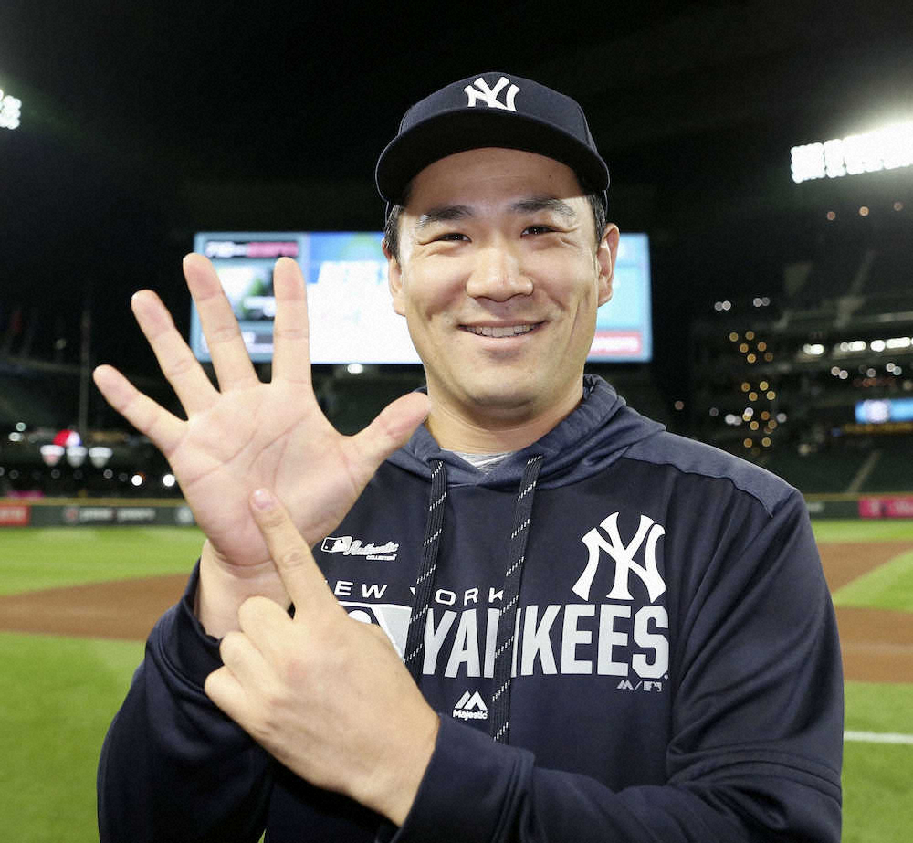 【画像・写真】マー君、日本投手初の6年連続10勝！初対決の雄星に貫禄勝ち　7回3安打零封