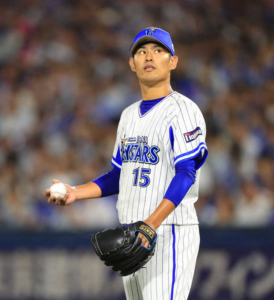 【画像・写真】DeNA・井納　2週間ぶりの先発で6回途中2失点「山田選手に与えた四球が点に…」