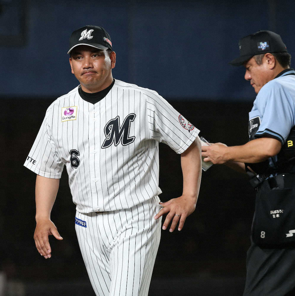 【画像・写真】ロッテ“純和風打線”機能せず　井口監督「チャンスで1本出なかった」