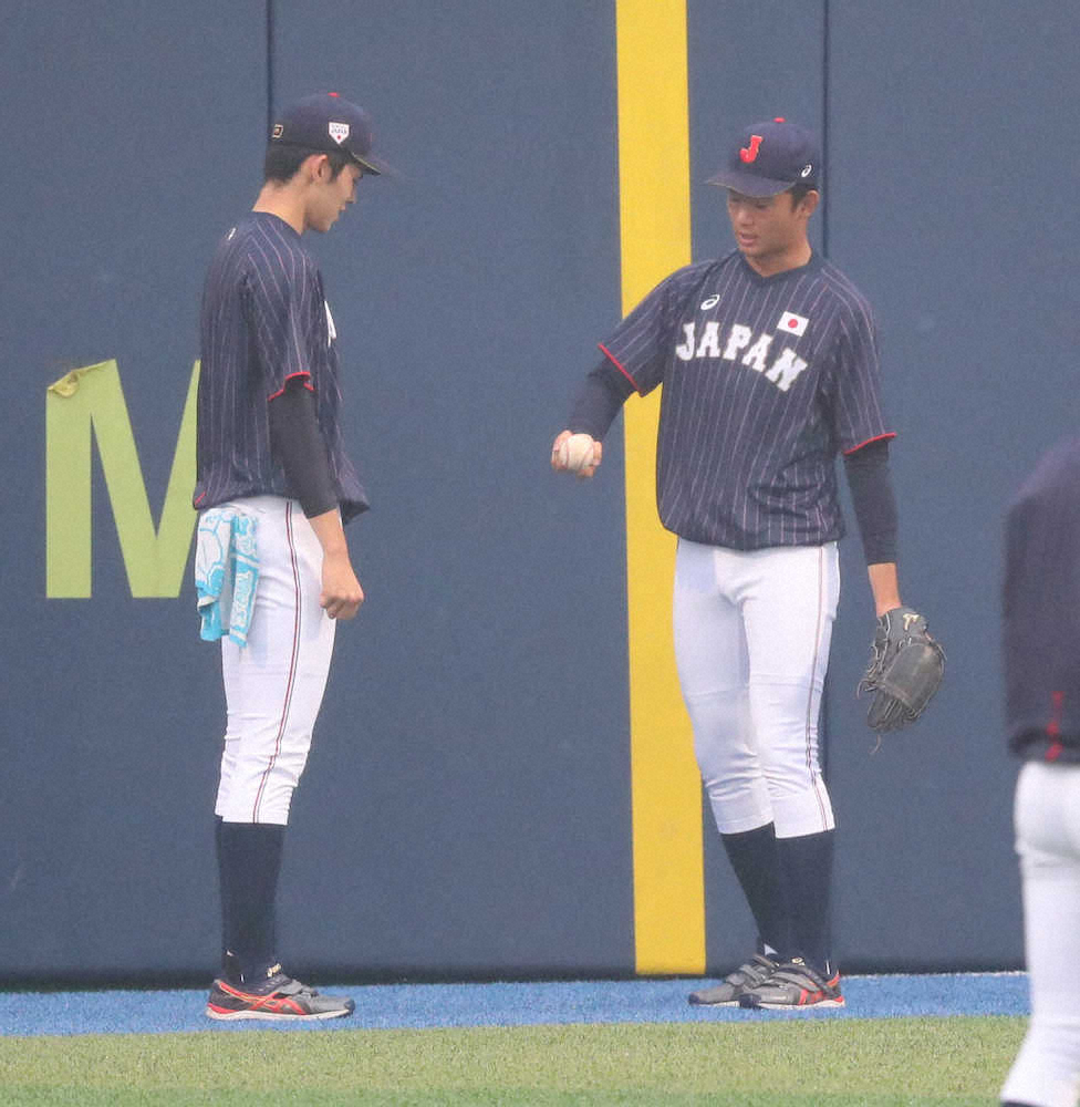 【画像・写真】U18侍・佐々木　驚異的な回復！8月26日以来のブルペン投球で85球