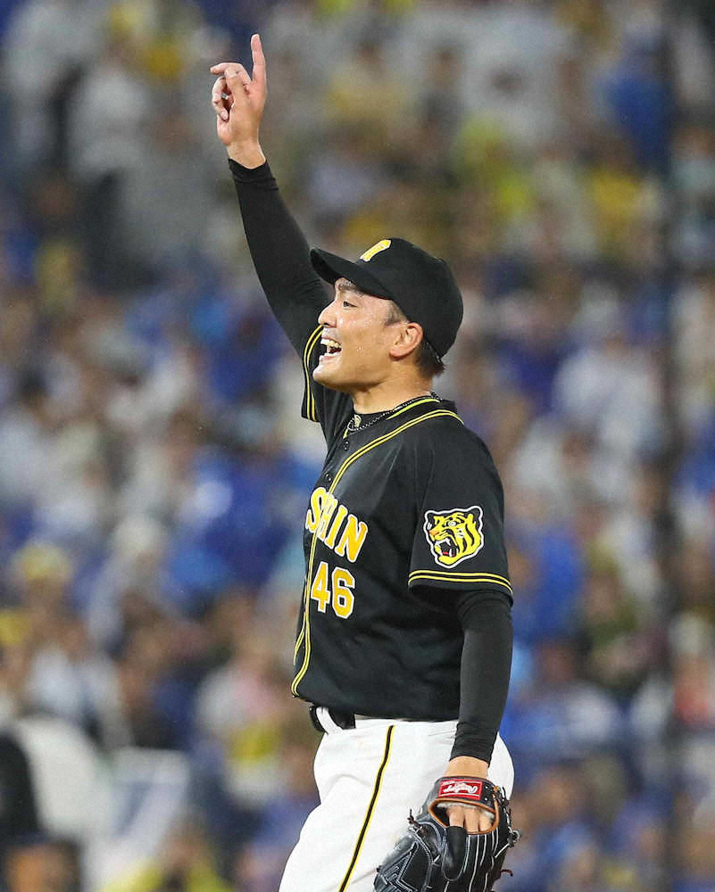 【画像・写真】阪神先発・秋山6回途中降板　リードした展開での交代も悔しさ残る