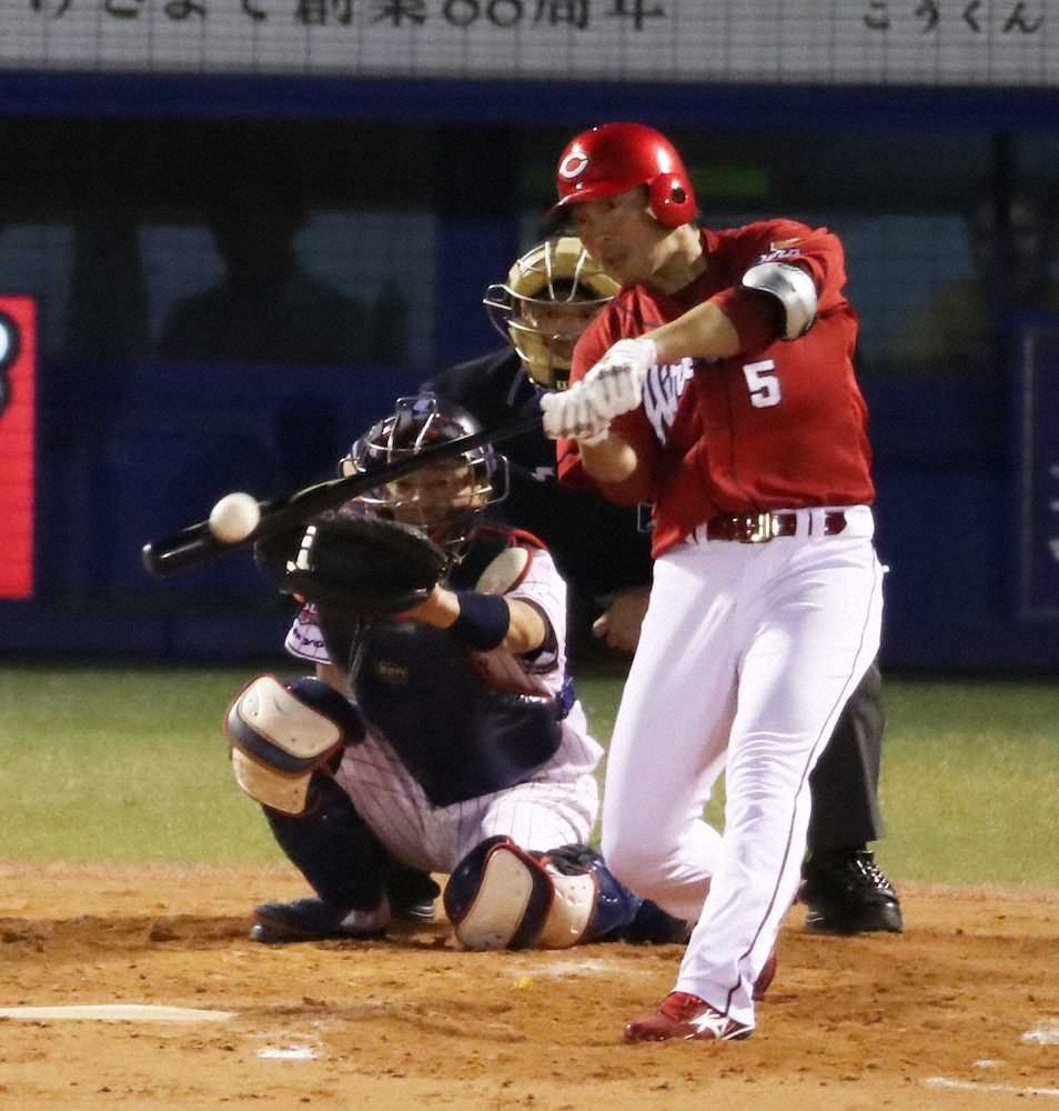 【画像・写真】広島、誠也＆長野が初アベック弾も…　サヨナラ負けで2位DeNAと4差