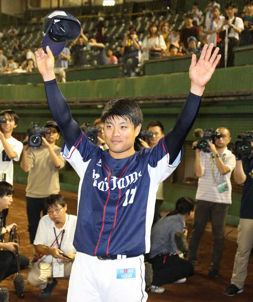 【画像・写真】西武・松本航6回2失点でM点灯阻止！後輩・明石商ナインの前で42日ぶり白星