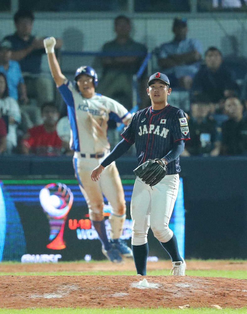 【画像・写真】U18侍、韓国に敗れ決勝進出に黄信号　永田監督「選手たちはよくやってくれた」