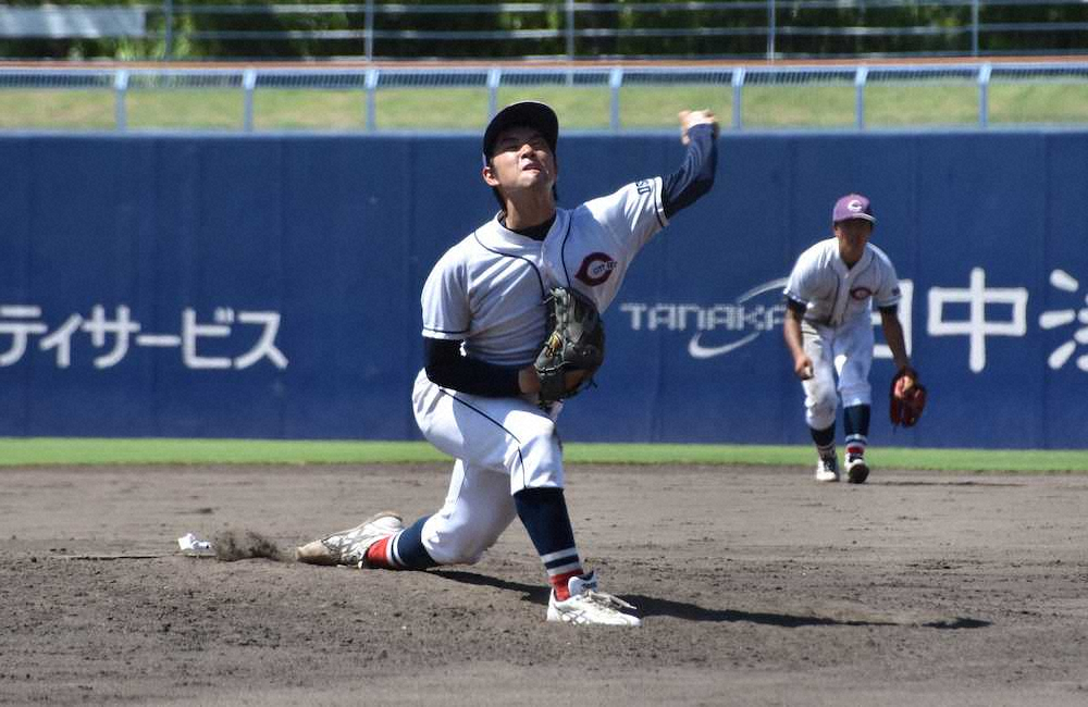 【画像・写真】大阪市大、神戸大に先勝　2番手・玉井光が好投