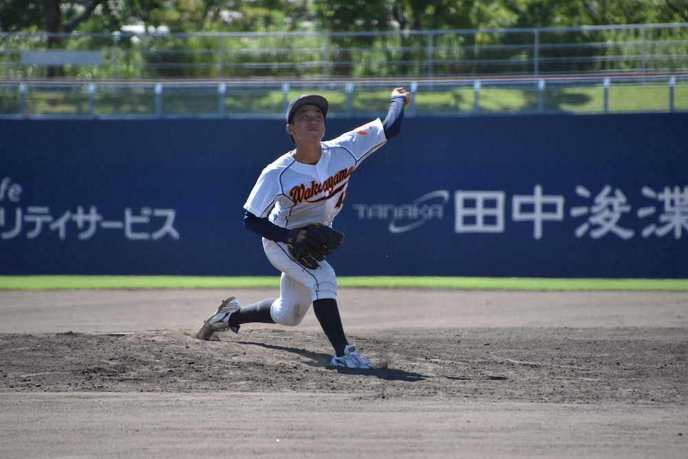 【画像・写真】和歌山大が今季初勝利　瀬古　強気の投球で6安打1失点で完投勝利