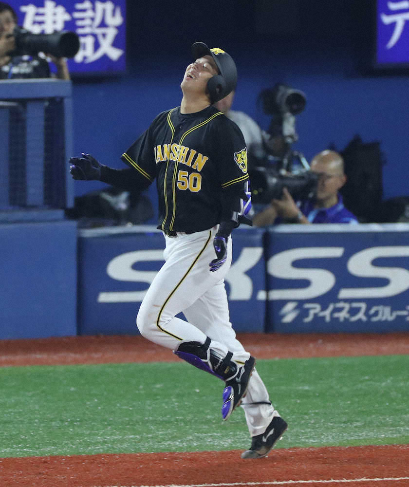 【画像・写真】阪神・青柳7勝目　今季初安打は“幻”に「足が遅かったです…」
