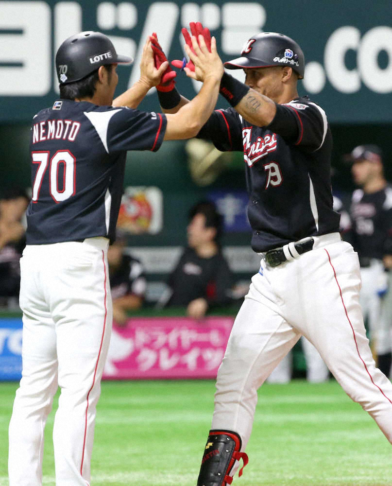 【画像・写真】ロッテ、前夜ノーノー敗戦の雪辱！西野プロ初完投初完封　ソフトBまたしてもM点灯お預け