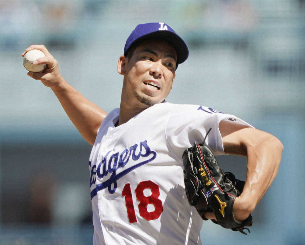 【画像・写真】マエケン好救援で9勝目　4回1安打零封　ロバーツ監督「ポストシーズンは重要な場面で」