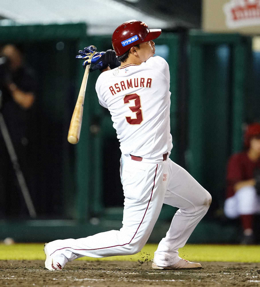 【画像・写真】楽天・浅村、不振脱却V打！9月打率・087「今まで感じたことのないキツさ」