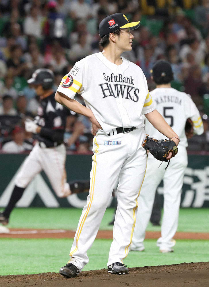 【画像・写真】ソフトB、ブルペンデー失敗11失点　大荒れ10四球に工藤監督「もったいない」