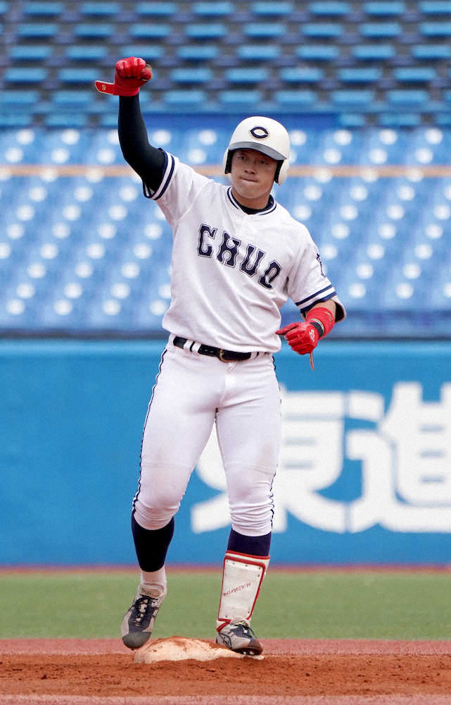 【画像・写真】中大が9年ぶりに亜大に連勝