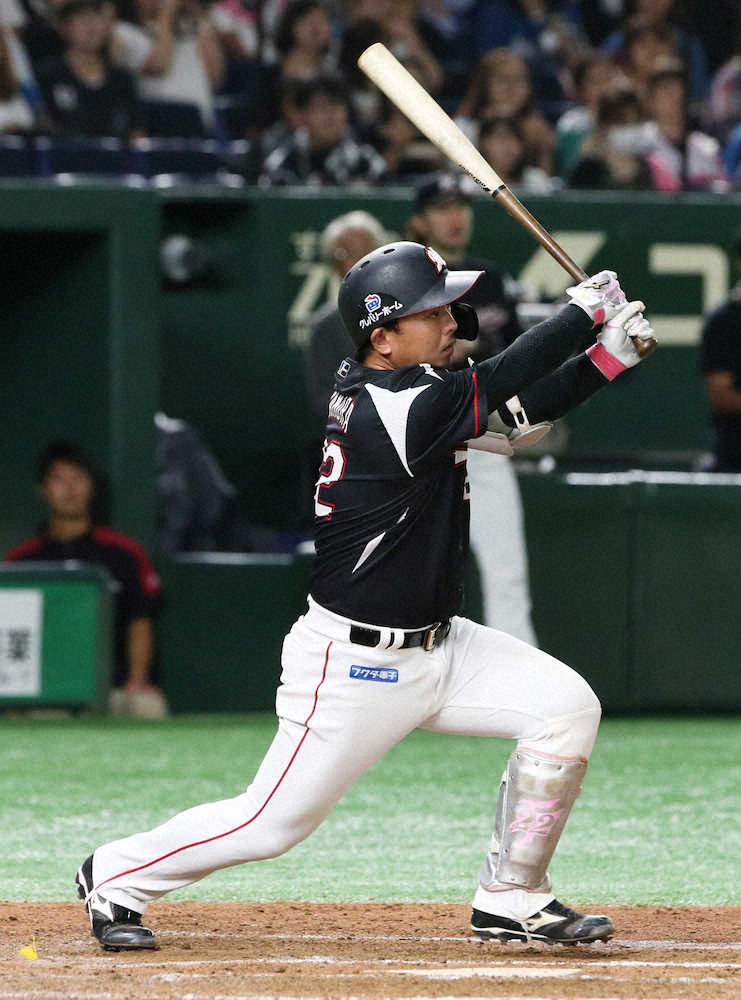 【画像・写真】ロッテ大勝で貯金最多タイ2　田村また3打点「つなげる気持ちで」　