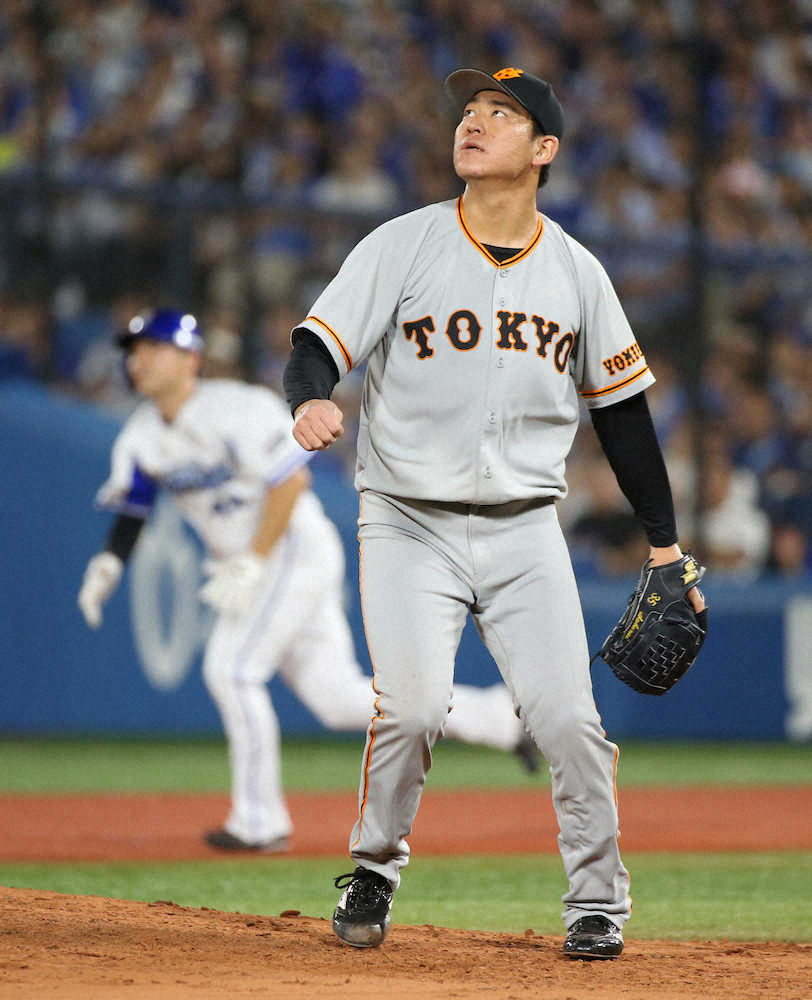 【画像・写真】巨人・桜井、ソトに2被弾4回5失点「完敗」原監督は相川バッテリーコーチに苦言
