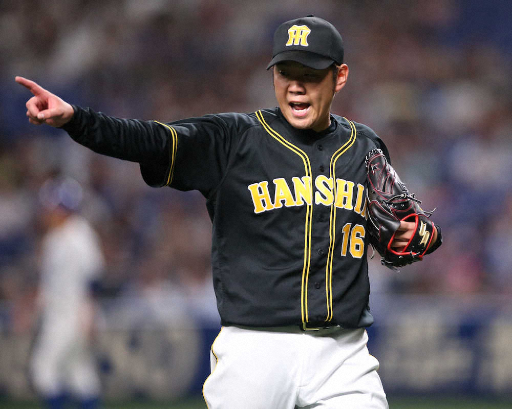 【画像・写真】阪神　中日・柳を序盤で攻略し快勝　先発・西は7回1失点の好投で8勝目