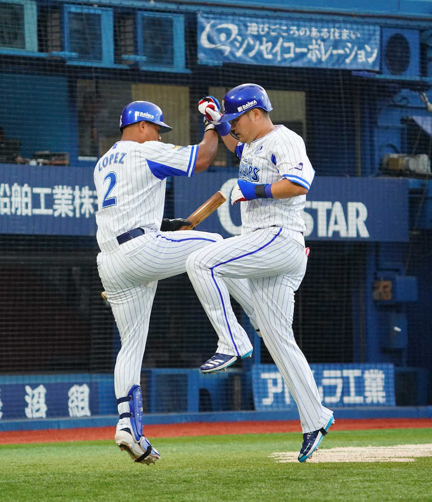 【画像・写真】DeNA快勝！筒香先制弾＆ソト100打点到達　“燕キラー”上茶谷がヤクルト戦4勝目