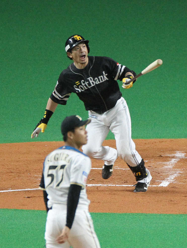 【画像・写真】ソフトB松田、300二塁打達成も「勝てなかったのが残念」