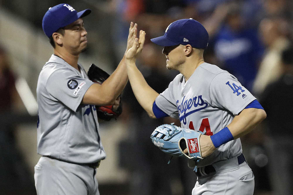 【画像・写真】“マエケン魔人”2S　1点差9回1死から無安打締め　31年ぶり世界一へ勝利の方程式