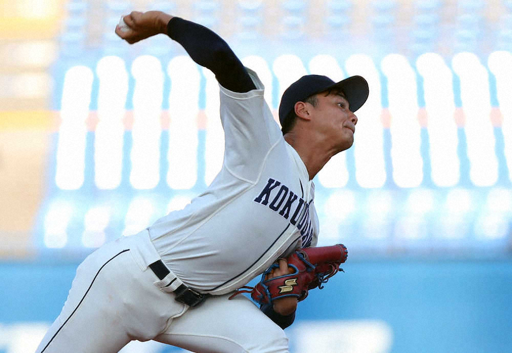 【画像・写真】国学大エース横山　早くも今秋3勝目　「疲れで体が前に…」反省も味方援護に感謝