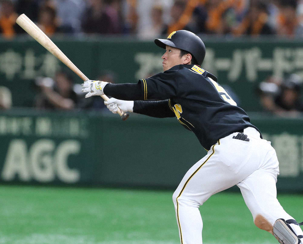 【画像・写真】阪神・近本、ミスターまで残り3本　セ新人歴代2位150安打　2盗塁で勝利貢献