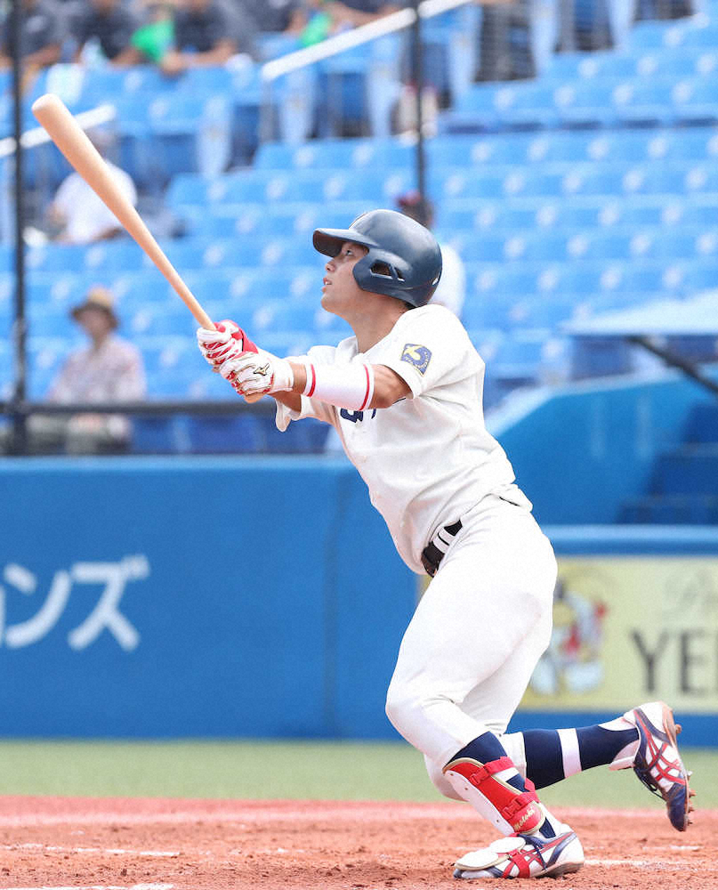 【画像・写真】東洋大・山崎が先制V弾「4年生と一日でも長く野球がしたい」