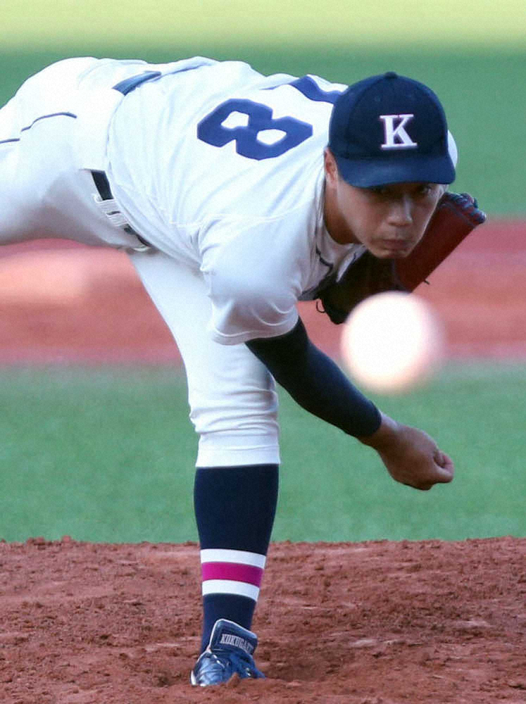 【画像・写真】国学院大・横山、5回零封で3勝目「今日は打者に助けられた」