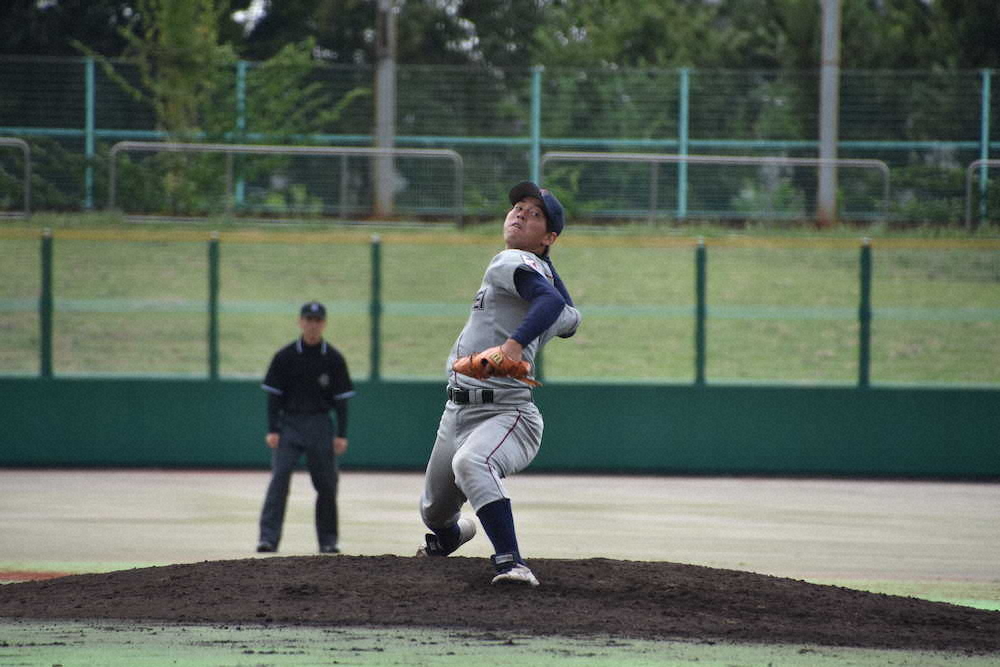 【画像・写真】立命大の156キロ腕・福島が1年半ぶり登板　ドラフト指名へアピール