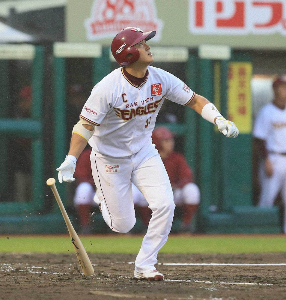 【画像・写真】楽天・浅村が3打点の活躍　接戦制し2連勝でCSへ一歩前進　西武は自力でマジック減らせず