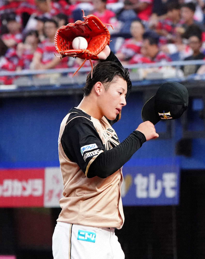 【画像・写真】日本ハム吉田輝星、2回途中3失点で降板「期待通りのピッチングができず悔しい」