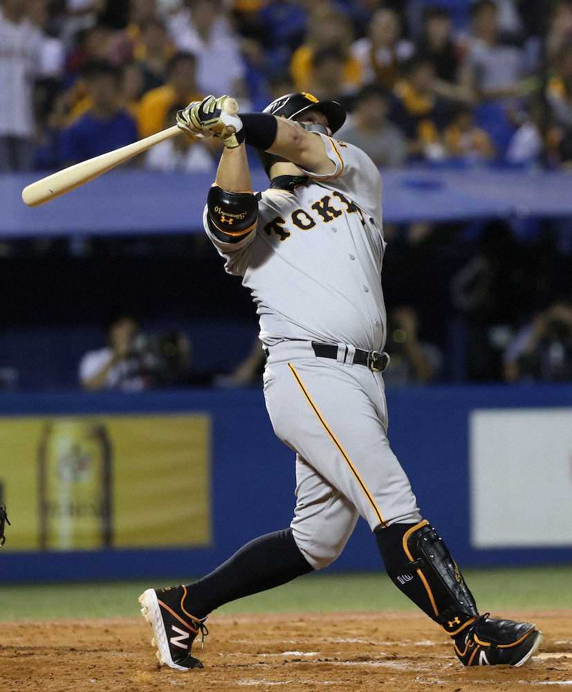 【画像・写真】巨人、終盤逆転でV決定後初勝利　阿部＆大城が連弾　古川3回完全で移籍後初勝利