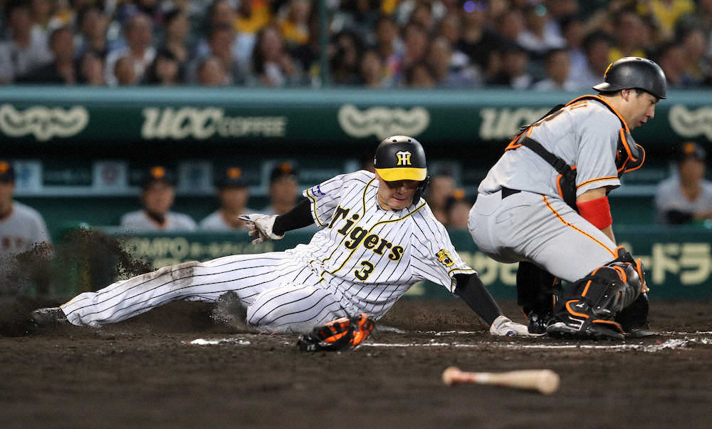 【画像・写真】阪神　逆転CSへ貴重な貴重な追加点　大山、糸原の2人で2点目奪う　