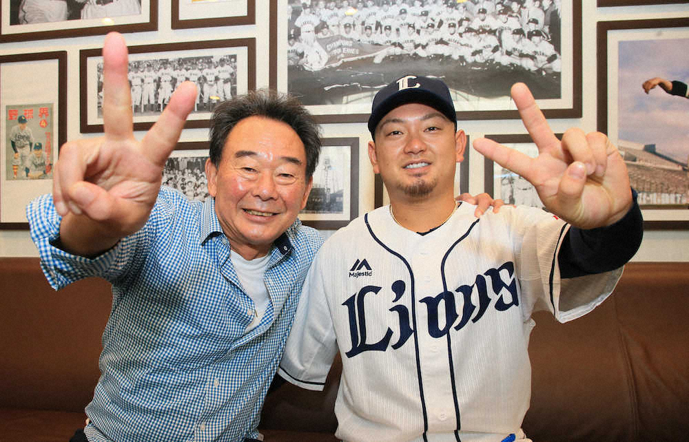 【画像・写真】西武・森を東尾氏が直撃！捕手史上4人目首位打者目前　攻守の切り替えの秘けつは？