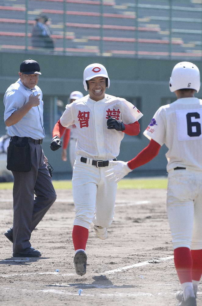 【画像・写真】智弁和歌山　近畿大会出場王手、高嶋名誉監督の孫・奨哉が公式戦初アーチ