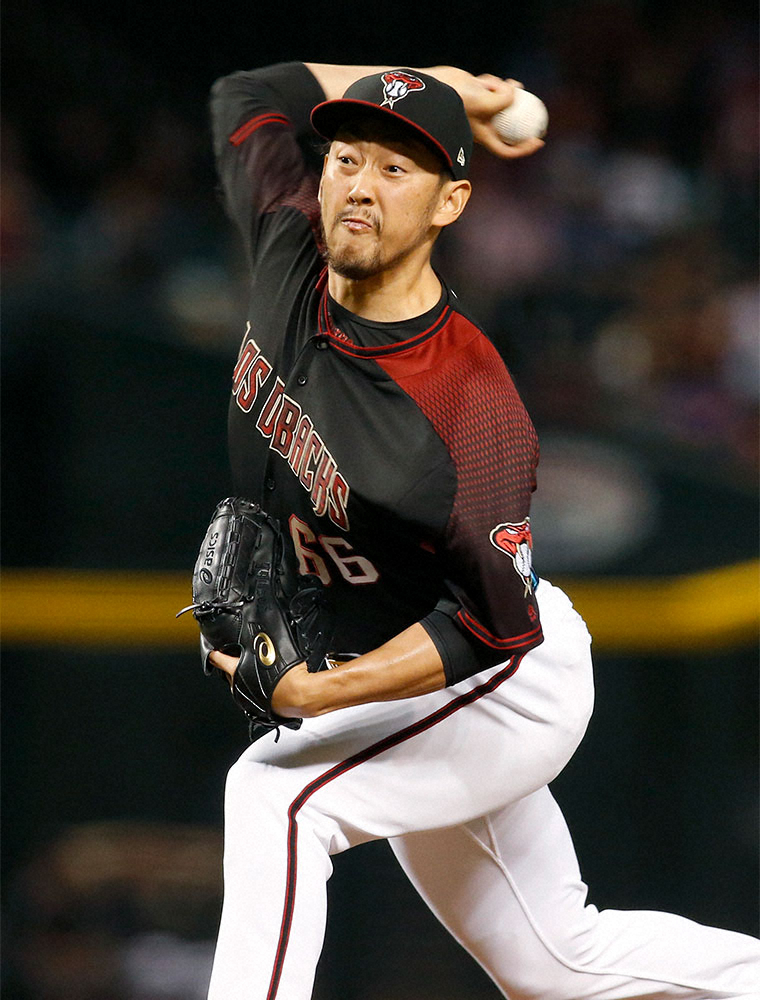 【画像・写真】ダイヤモンドバックス・平野佳寿（AP）