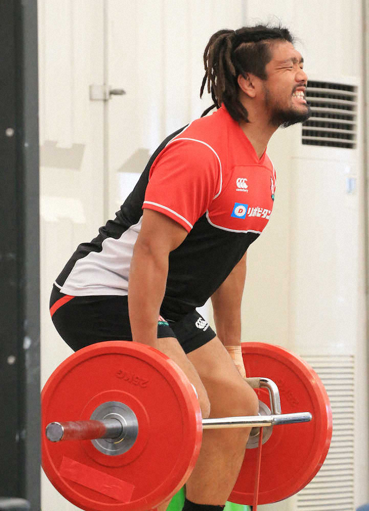 【画像・写真】＜日本代表・練習＞トレーニングする堀江（撮影・吉田　剛）