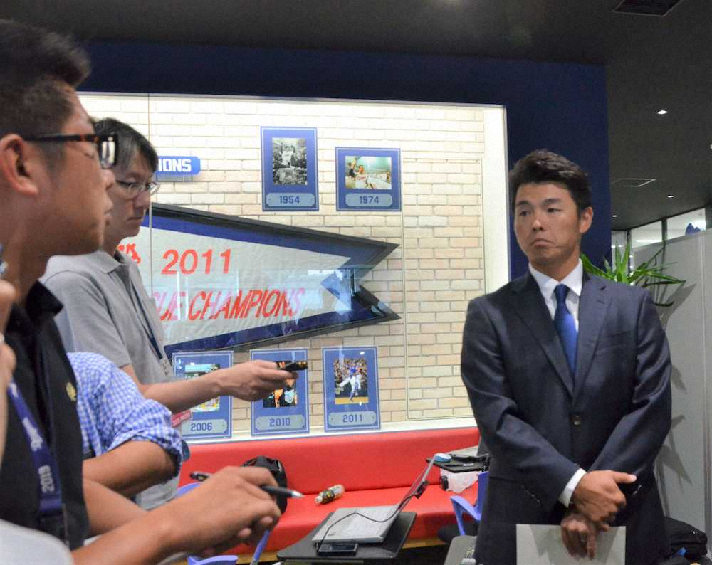 【画像・写真】中日　杉山と来季契約結ばず、2年連続1軍出場なし　トライアウト受験へ