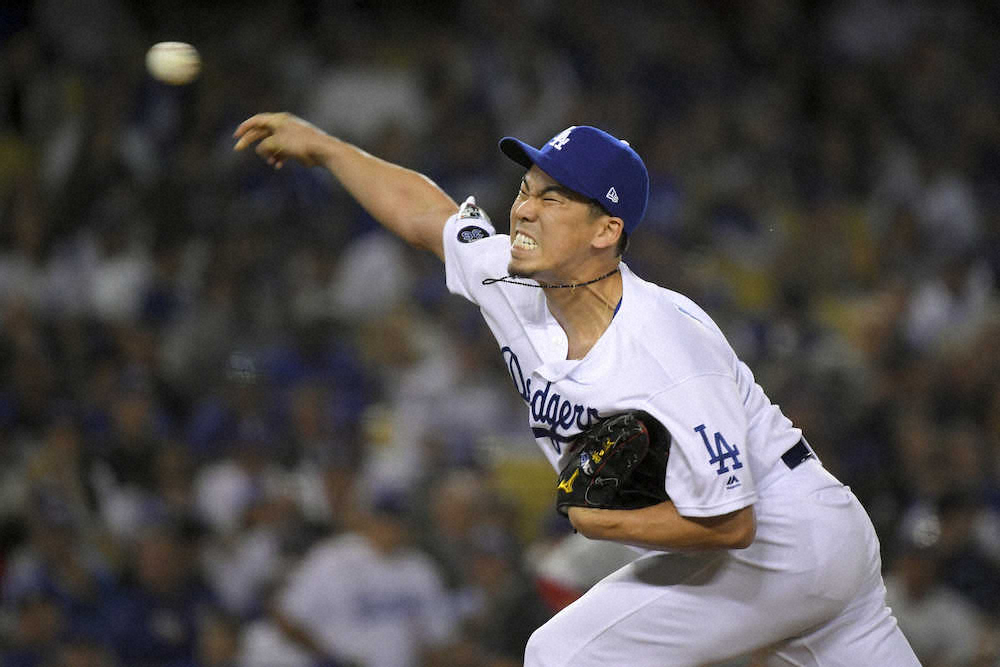 【画像・写真】マエケン　打者5人を“完封”好救援で白星発進に貢献「早め勝負が大事」