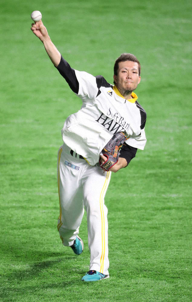 【画像・写真】ソフトB千賀、則本とのエース対決に闘志「大一番で気持ちも入る」