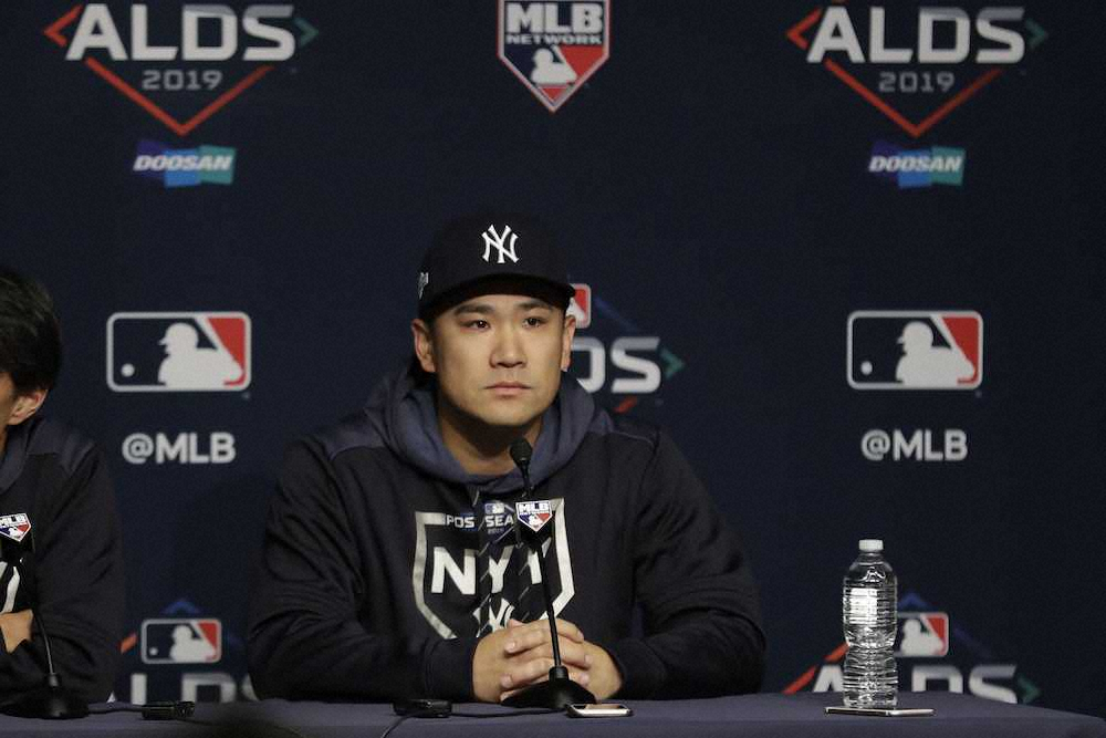 【画像・写真】マー君　地区S第2戦先発で意気込み「自分らしく投球ができれば」