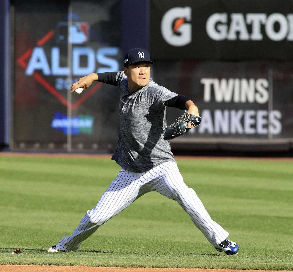 【画像・写真】マー君で王手だ　ヤンキース、大勝発進　相手先発は「元運転手」苦労人24歳