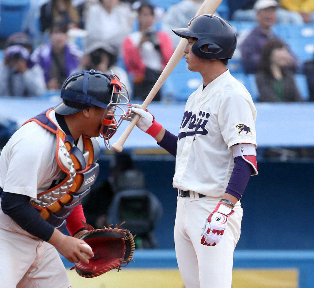 【画像・写真】明大　森下代打起用も実らず4連敗…「打てないし負けグセがついている」