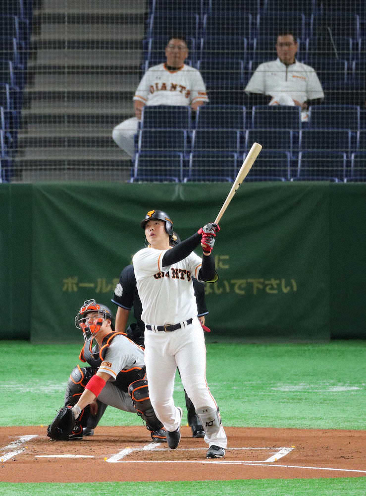 【画像・写真】巨人　岡本　ファイナルSへ好調３ラン