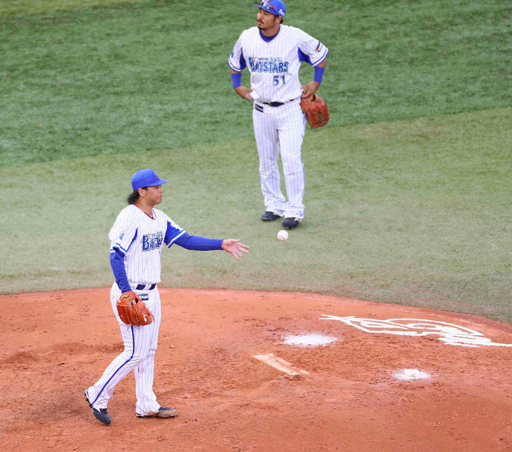 【画像・写真】DeNA・浜口　5回途中2失点　1カ月ぶり1軍登板で8K力投「調子自体はよかった」