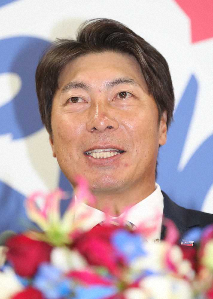 【画像・写真】ヤクルト・高津新監督　　　　　　　　　　　　　　　　　　　　　　　　　　　　　　　　　